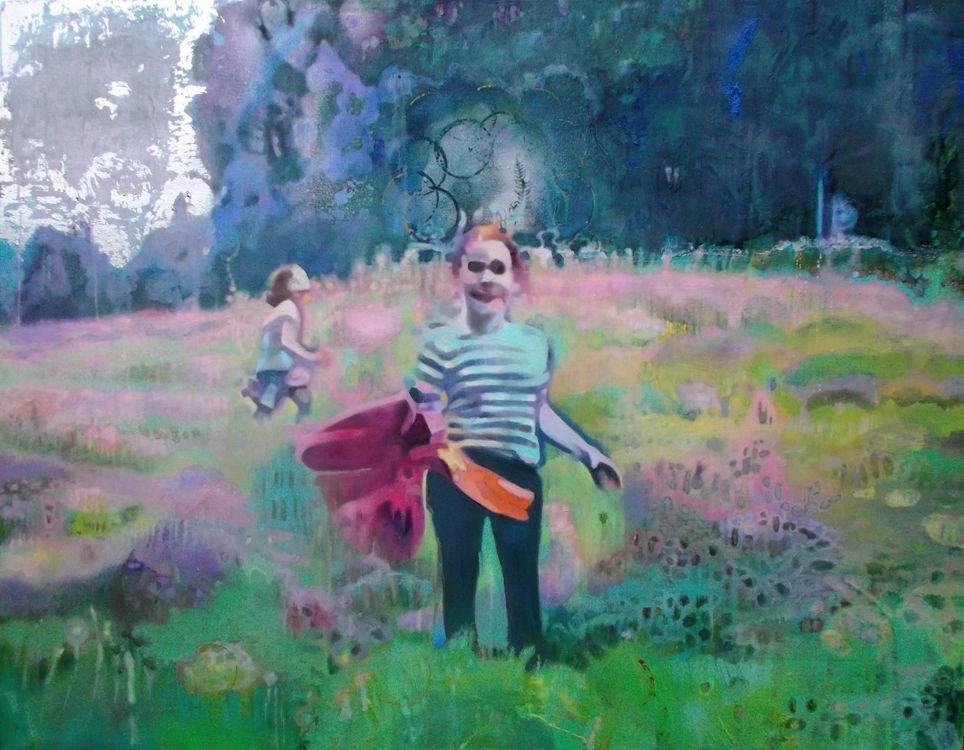 Blumen Run, painting by Rosalind Faram