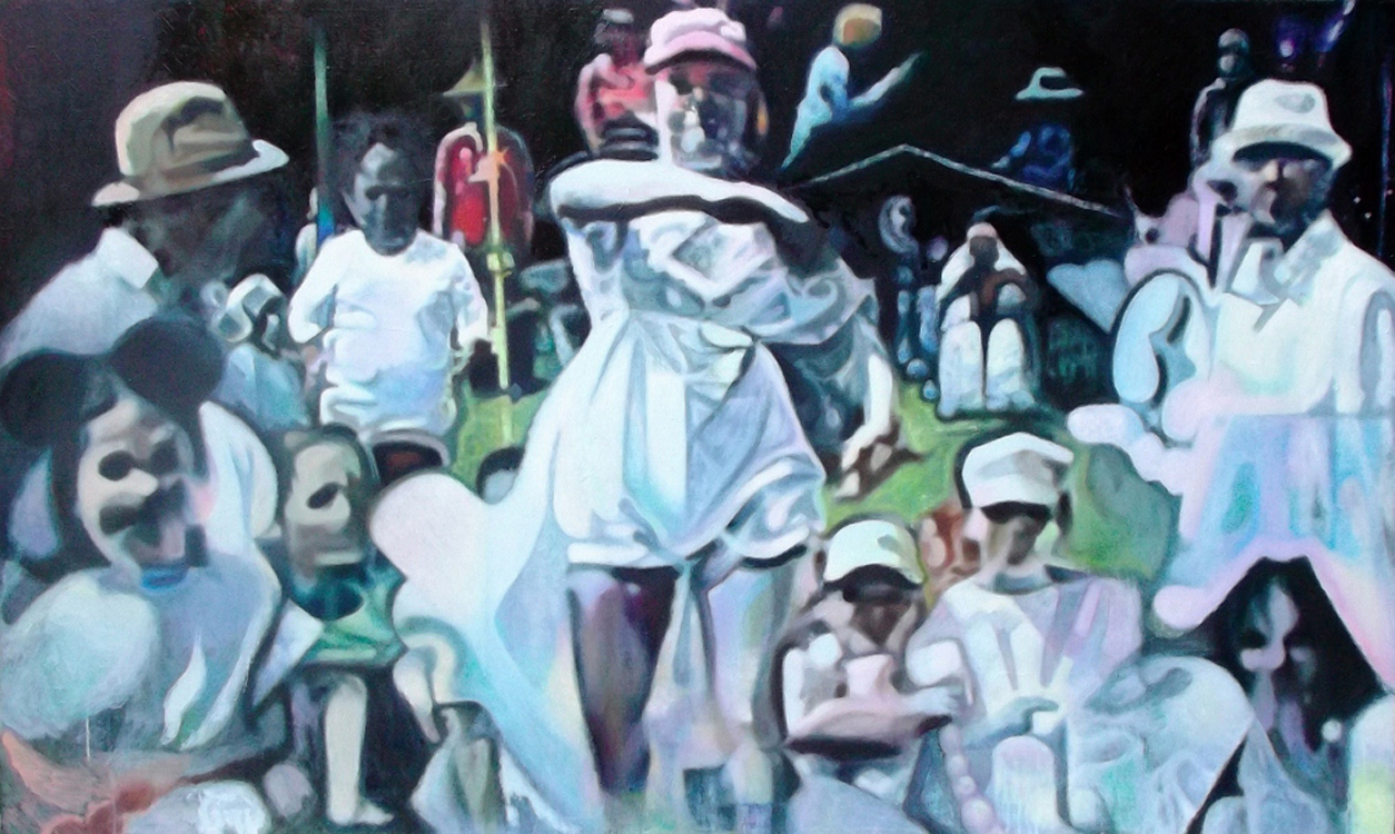 Colossal Youth, painting by Rosalind Faram